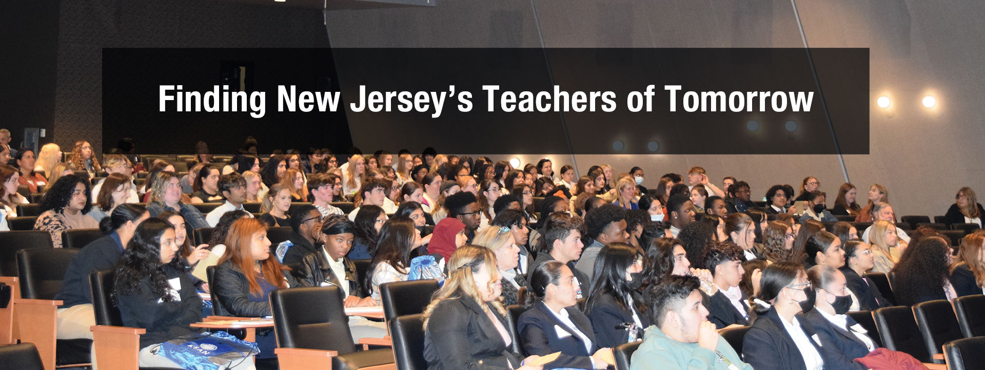 NJFEA members listen to the keynote presentation during an October conference at Kean University.